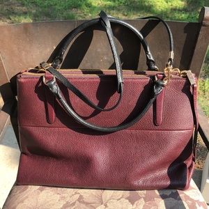 Coach Bag Borough H1376 - 28160 Oxblood Brown